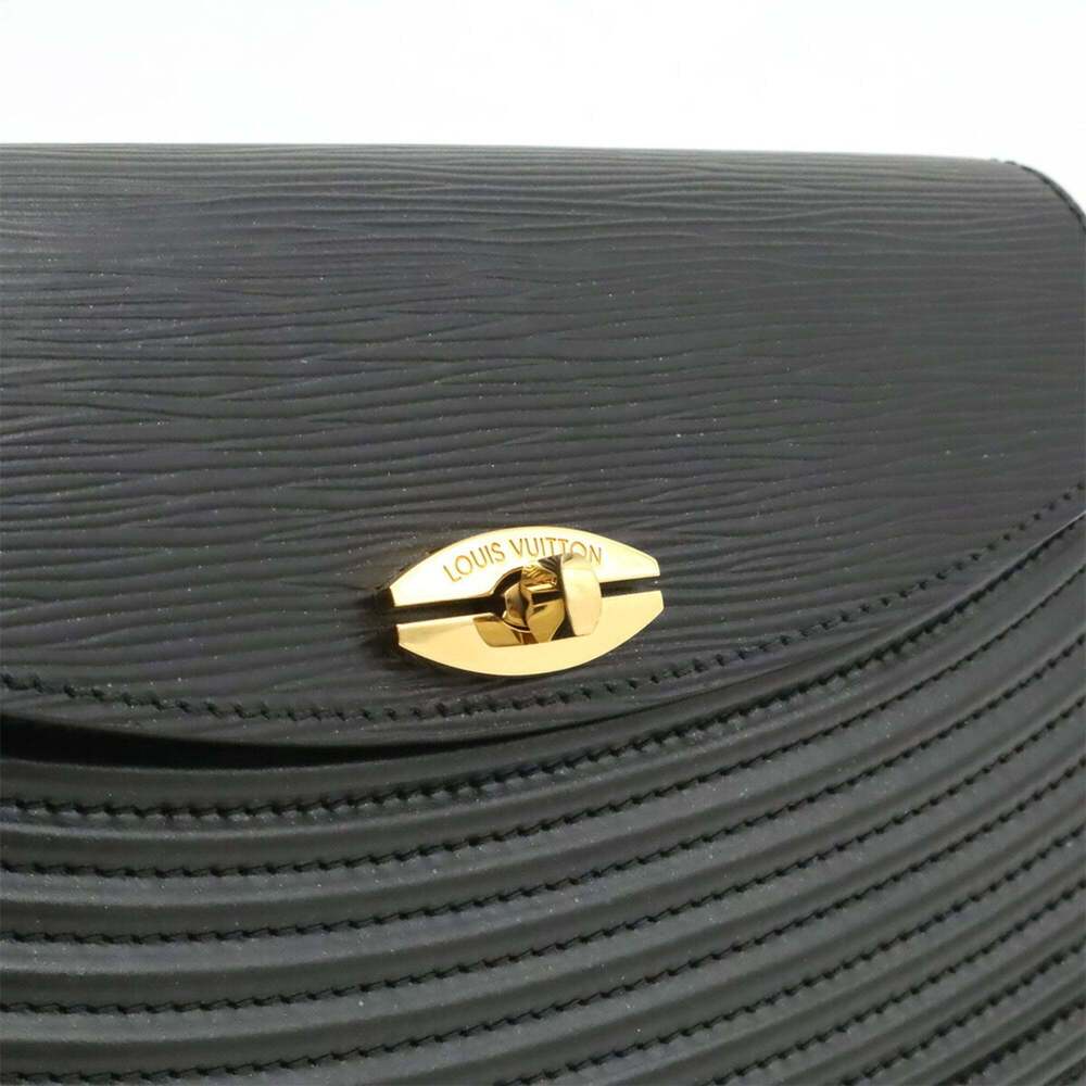 LOUIS VUITTON Louis Vuitton Epi Prebour Shoulder Bag Pochette Clutch Noir Bla... - Picture 9 of 9
